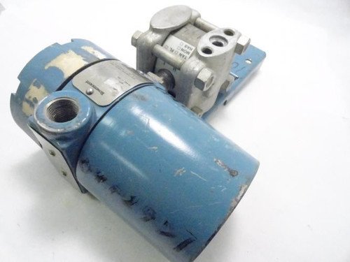 Rosemount 1GP8E12M1B3; Pressure Transmitter with plate