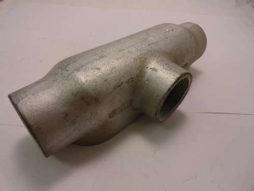 O-Z Gedney T-150; Conduit Tee; 1-1/2"; Iron Cond