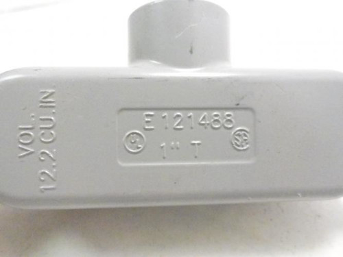 Sepco E121488T; Conduit Body; 1" Hub Size; Volume: 12.2 CU IN