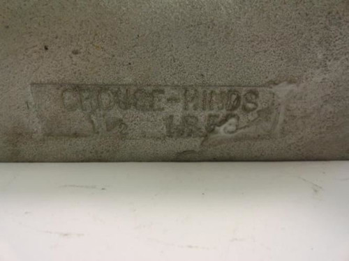 Crouse Hinds 1-1/2" LB53; Conduit Body; 1-1/2"