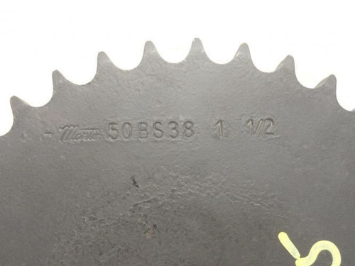 Martin 50BS38 1-1/2; Sprocket # 50; 38Teeth; 1-1/2"ID