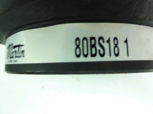Martin 80BS18-1; Sprocket; # 80; 1"ID; 18Teeth