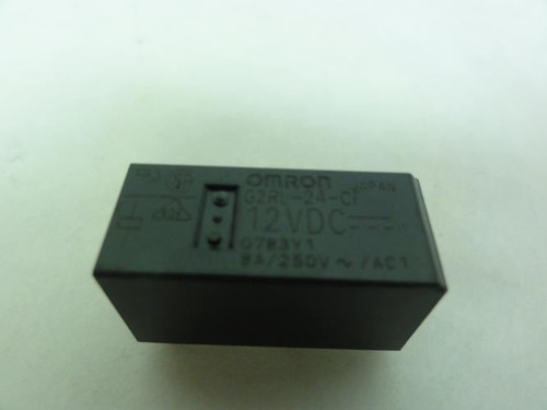 Omron G2RL-24-CF-DC12; Lot-5 Relays; 8A; Coil: 12VDC
