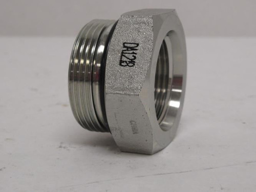 Brennan 6405-20-16-O; Straight Adapter 1-1/4 BOSS x 1FNPT