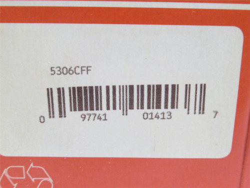 MRC 5306CFF; Double Row Angular Contact Ball Bearing 30mmID