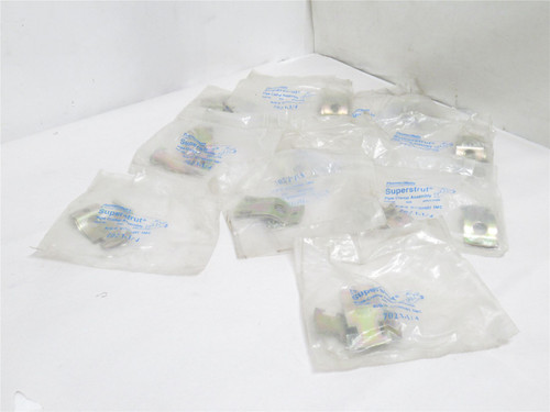 T&B 702-1-1/4; Lot-10; Steel Conduit Strap Clamps; 1-1/4"