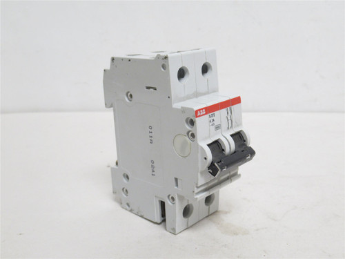 ABB S272-K2A; Circuit Breaker; 2A; 2P; 480V; Screw Terminal