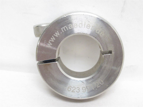 Maedler 62399120; Split Clamp Collar; SS; 20mmID x 40mmOD