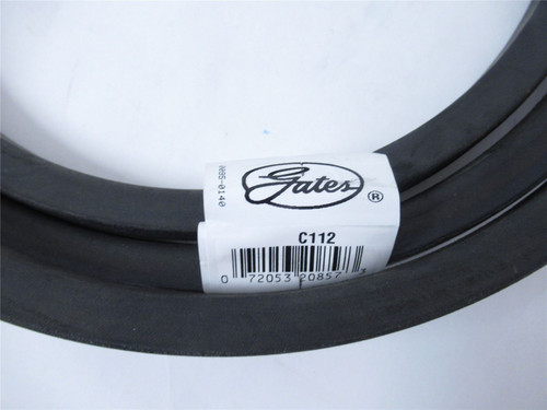 Gates C112; V-Belt; 7/8 x 17/32; 116"Outside Length