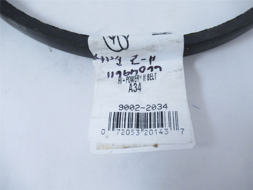 Gates A34; V-Belt Hi Power  - A Section 36" Outside Length