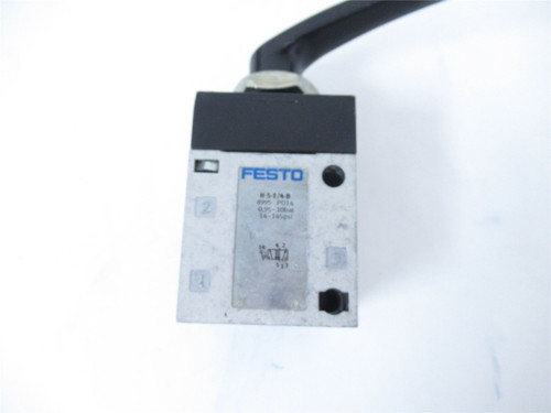 Festo H-5-1/4-B; Valve; Hand Lever; Detenting 5/2 G1/4 8995
