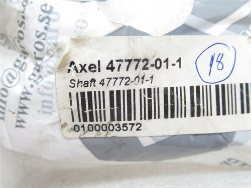 CM Process 100003572; Shaft 47772-01-1; SS; 7-3/8" Flange OD