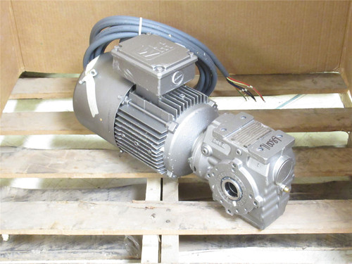 SEW DFT90L4BMC2HRU; AC Gearmotor; 8.64:1 Ratio; 2HP; 200/346V