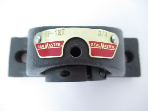 SealMaster NP-12T; Pillow Block - 3/4" Bore Cast Iron 2 Bolt