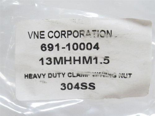 VNE 13MHHM1.5; Single Pin Clamp; SS-304; Size: 1-1/2"