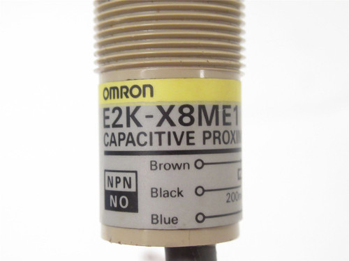 Omron E2K-X8ME1; Proximity Sensor; 8mm Range; 12-24VDC