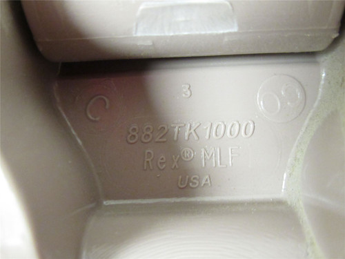 Rex 882TK1000-10ft; Conveyor Chain; 9-7/8"W; 10'Ft L