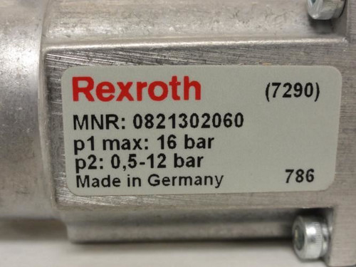 Rexroth 0821302060_; ISO1 Regulator W/ Control AT