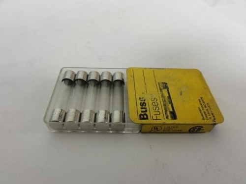 Bussmann AGC 1-1/2; Box-5; Fuse; 1-1/2Amp