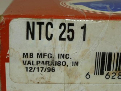 MB Manufacturing NTC-25-1; Take-Up Block Bearing 1'' Bore