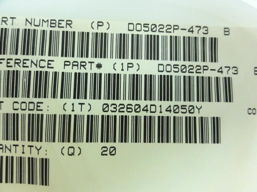 Coilcraft DO5022P-473; Lot-19 Surface Mount Inductors 47 uH