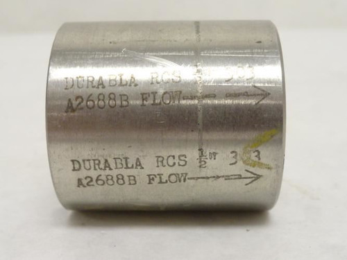 Durabla A2688B; Reducing Adapter; SS-303; 1 x 1/2 FNPT