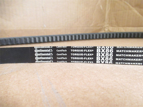 Continental BX86; V-Belt 89" Long x 21/32" Top Width