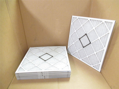 Pro-Pleat 24X24X1; Lot-6; Pleated Air Filters; 24" x24" x1"
