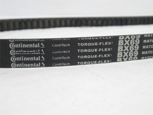 Continental BX69; V-Belt; 72" Long x 21/32" Top Width