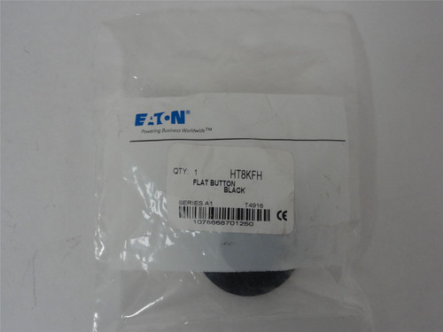 Eaton HT8KFH; Flat Button - Black