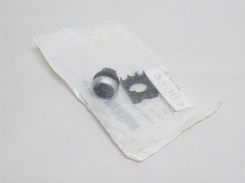 Eaton M22-DR-S; Non-illuminated; Black Push-Button;  22.5mm