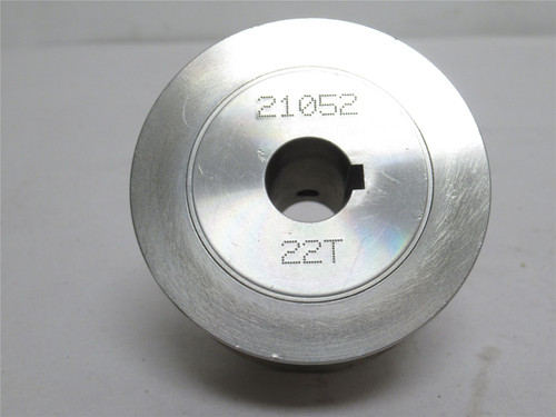Stork 21052-22T-5/8; Timing Belt Pulley; SS; 22T; 2/8"ID