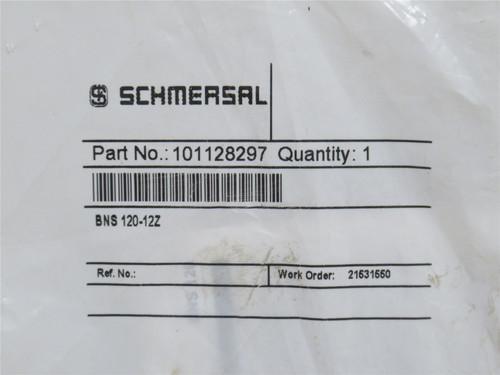 Schmersal BNS 120-12Z; Safety Magnetic Sensor 100VAC/DC 250mA