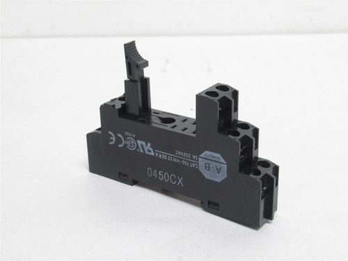 Allen-Bradley 700-HN122; Relay Socket; 5A; 250VAC; 8-Pin; 2P