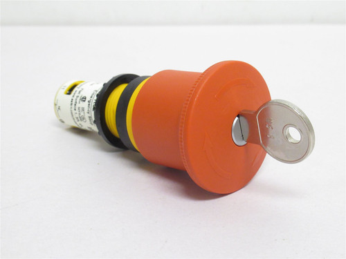 Eaton C22-PVS45P-MS8-K02; Non-Illuminated E-Stop Switch; Red