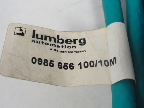 Lumberg 0985 656 100/10M; Ethernet Double-Ended Cord Set