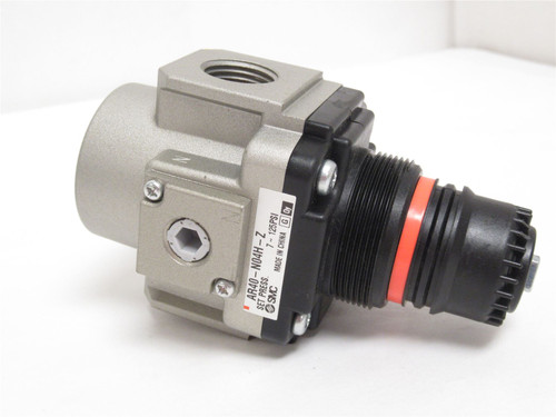 SMC AR40-N04H-Z; Regulator 7-125PSI 1/2NPT NO ACCESSORIES