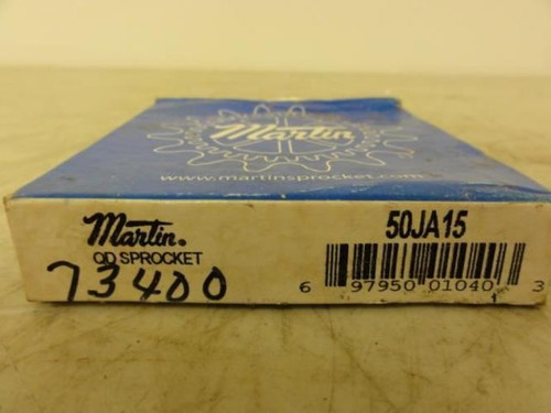 Martin 50JA15; Bushed Sprocket # 50 15T