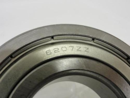 GBC 6207ZZ; Ball Bearing; 35mm ID; 72mm OD