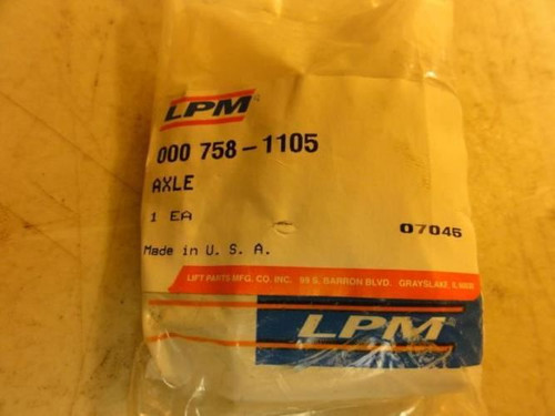 LPM 000 758-1105; Axle