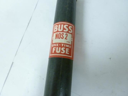 Bussmann NOS2; Fuse 2 Amp; 600V