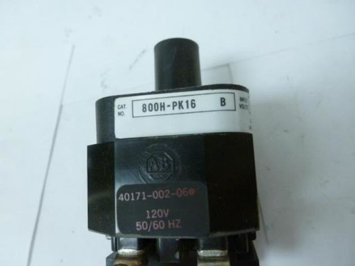 Allen-Bradley 800H-PK16B; Pilot Light; 120V; 50/60Hz