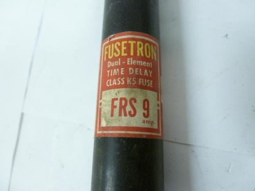 Fusetron FRS9; Fuse; 9 Amp; 600V