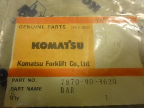 Komatsu 7870-90-3620; Connecting Link Bar for Contactor