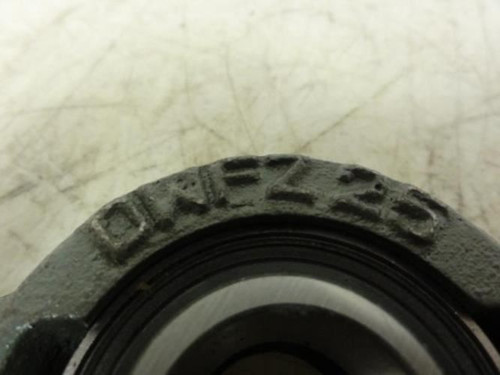 PTI Corp OWFZ205X25+SEAL; Flange Bearing 2 Bolt 25mm ID