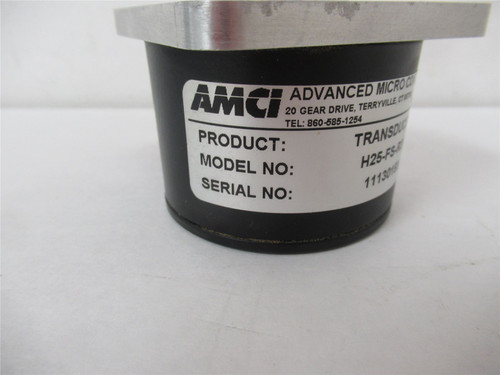 AMCI H25-FS-R3N; Resolver Transducer 3/8" Shaft NEMA 4 Rated