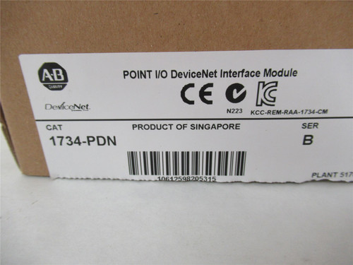 Allen-Bradley 1734-PDN; Devicenet Interface Module 24VDC