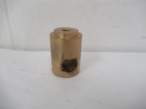 Marel 672433; NUT;F/WING CUTTER;HIGH YIELD LH Thread Brass