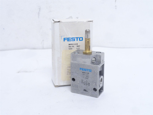 Festo MOFH-3-1/8; Solenoid Air Valve; 7877; G1/8 Ports