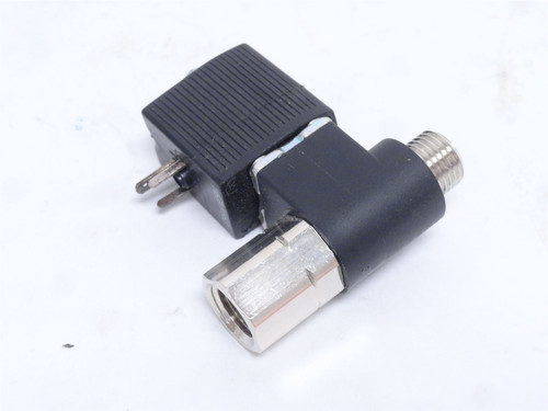 Burkert 428565; Solenoid Valve; 1/4" Ports; 145PSI; 24VDC